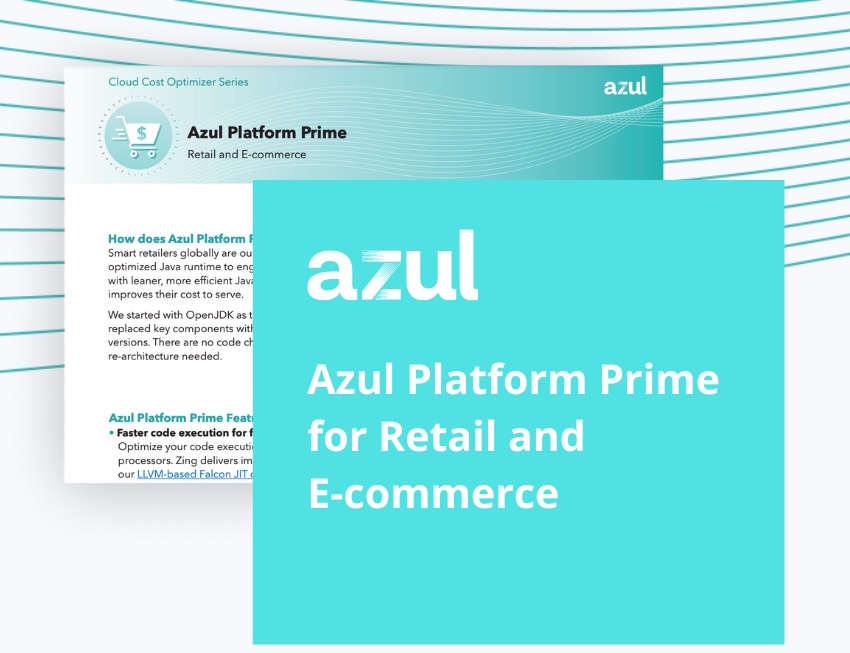 Azul Platform Prime for Retail and E-commerce