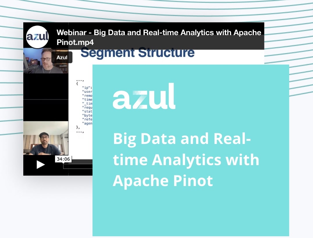Big Data and Real-time Analytics with Apache Pinot