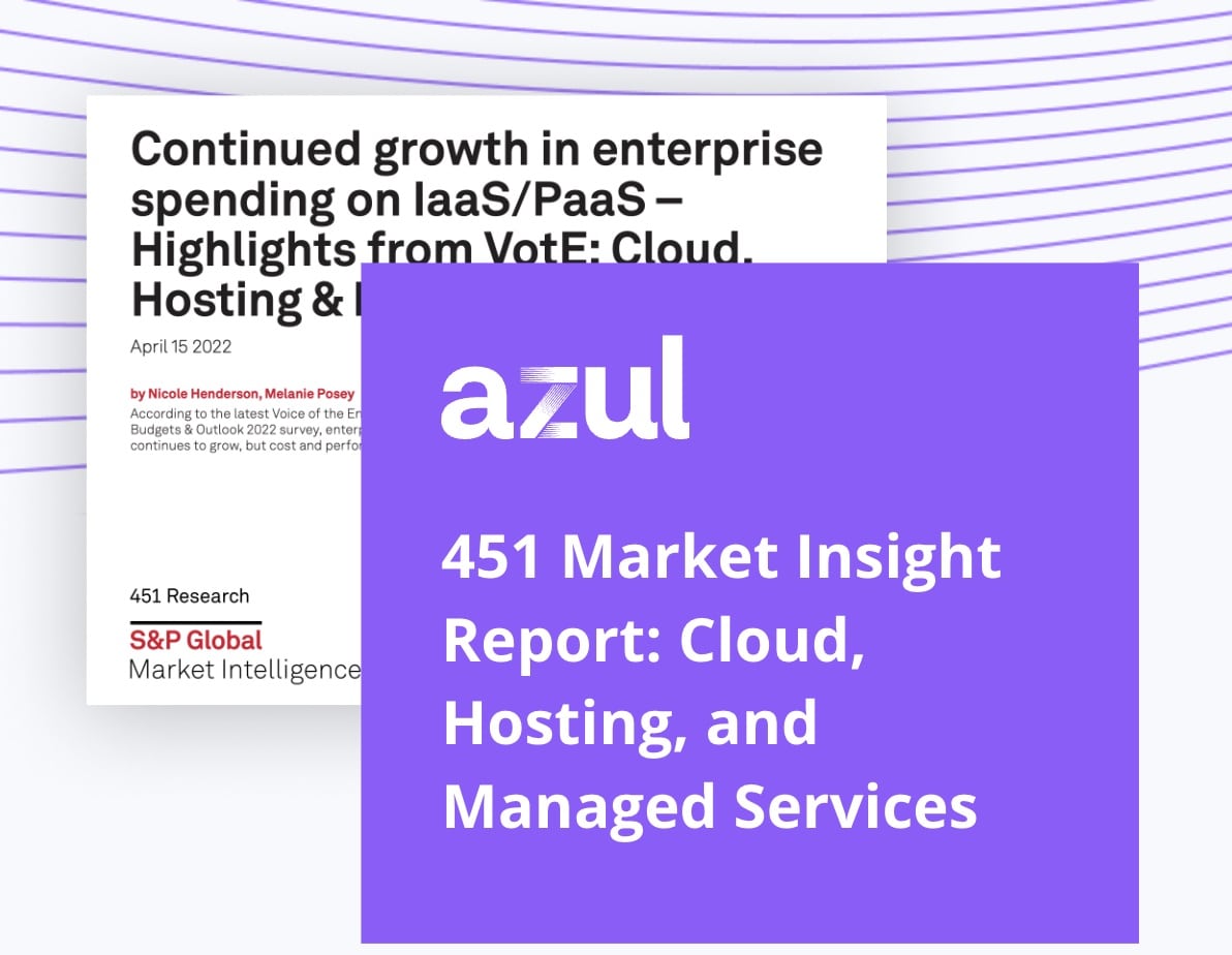 451 Market Insight Report: Cloud, Hosting, and Managed Services