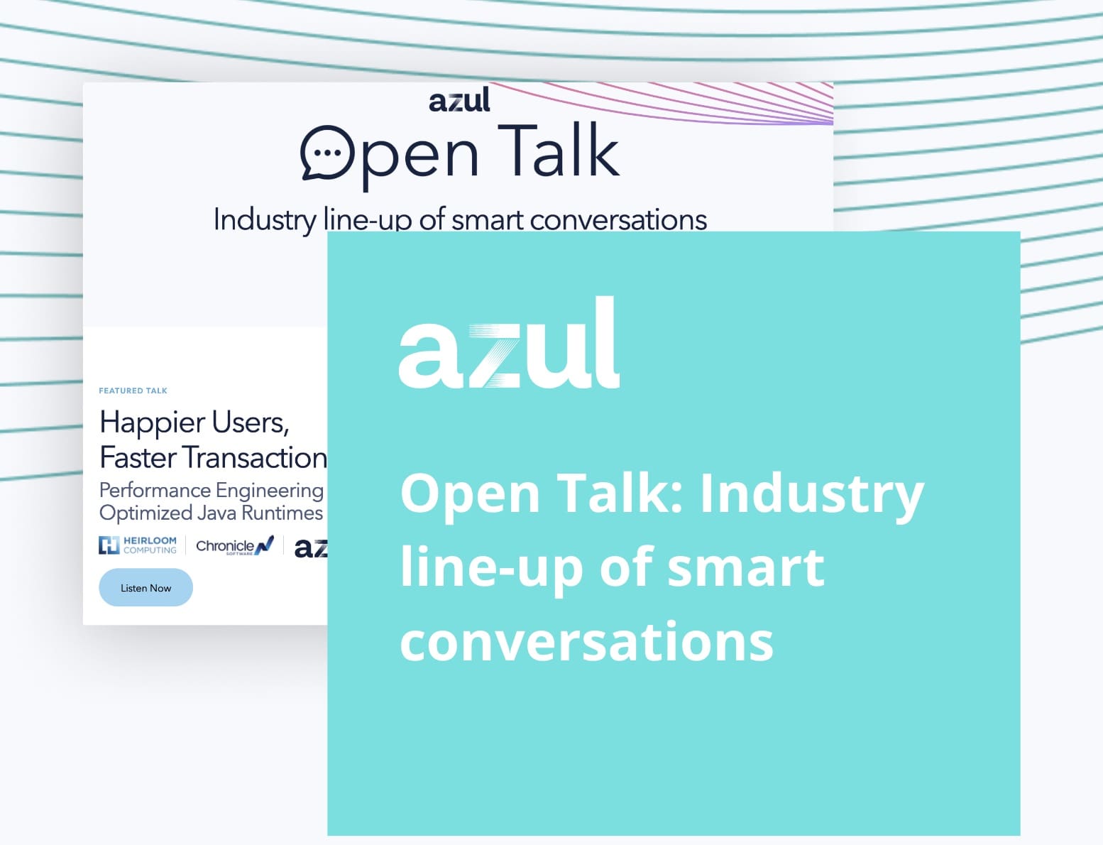 Open Talk - Industry line-up of smart conversations